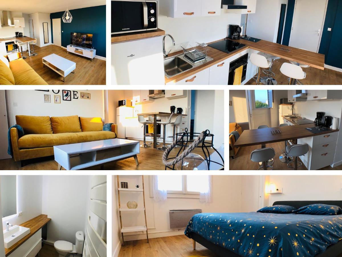 Charmant Appartement 1-4 Personnes, Proche Centre Avec Parking 낭트 외부 사진