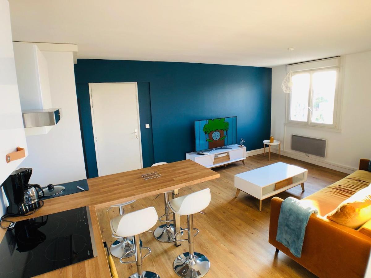 Charmant Appartement 1-4 Personnes, Proche Centre Avec Parking 낭트 외부 사진