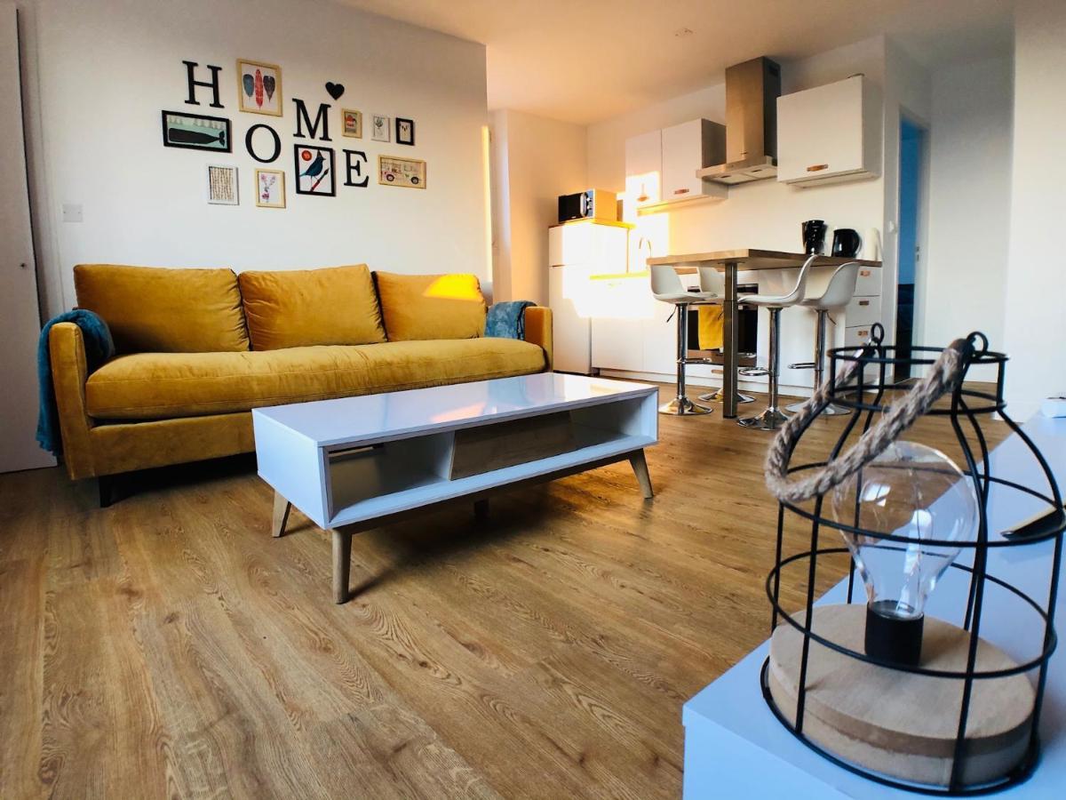 Charmant Appartement 1-4 Personnes, Proche Centre Avec Parking 낭트 외부 사진